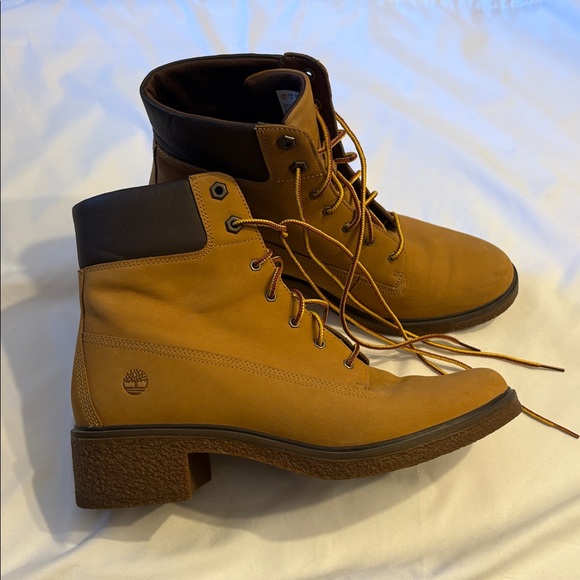 Timberland Brinda Lace Up Heeled Boots - Picture 2 of 9